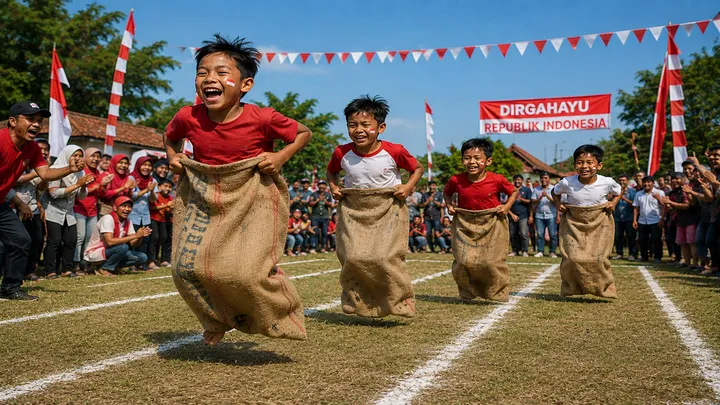 20 Lagu untuk Lomba 17 Agustus yang Bikin Suasana Makin Meriah, Ada Indonesia Pusaka hingga Garuda di Dadaku